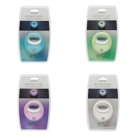 Diagram primerjave funkcij različnih vrst nočnih lučk