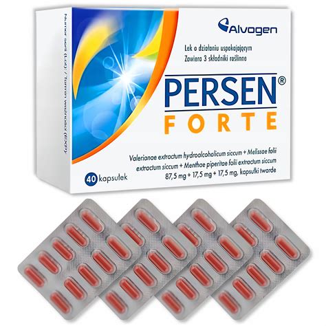 Diagram: Primerjava delovanja Persen Forte in Dominor