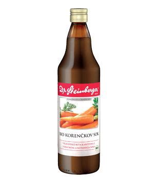 Steklenica Dr. Steinberger korenčkovega soka