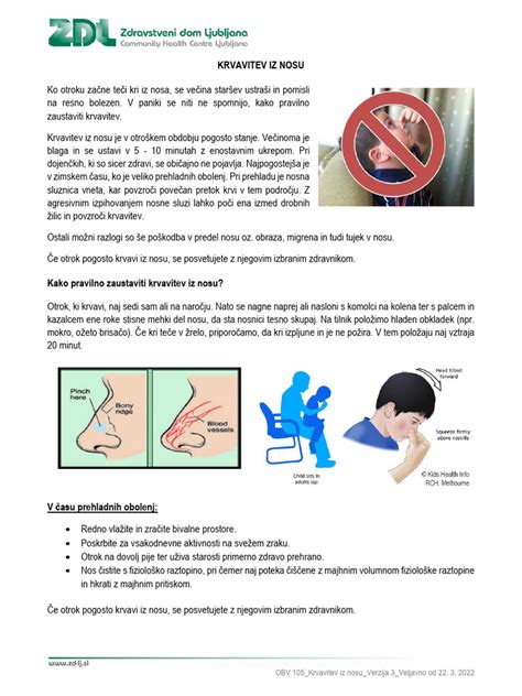 Ilustracija otroka s prehladom in izcedkom iz nosu