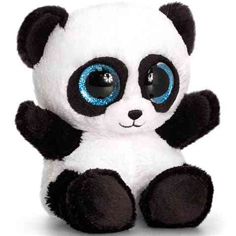 slika mehke plišaste pande z velikimi očmi