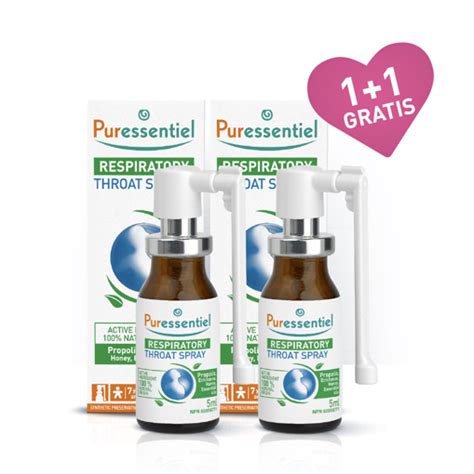 steklenica Puressentiel Respiratory sirupa z naravnimi sestavinami