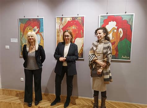 Portreti likov Ane, Else in Olafa