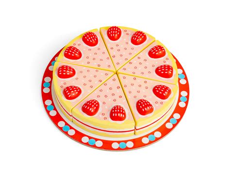 Ilustracija Olafa z jagodno torto