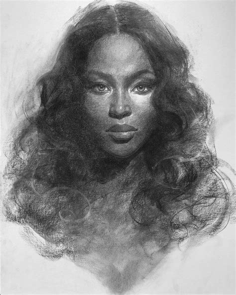 Portret Naomi Campbell