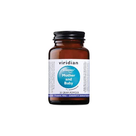Slika embalaže Viridian probiotik Mother&Baby