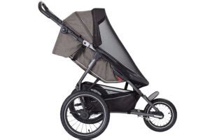 Otroški voziček X-Lander X-Run na gozdni poti