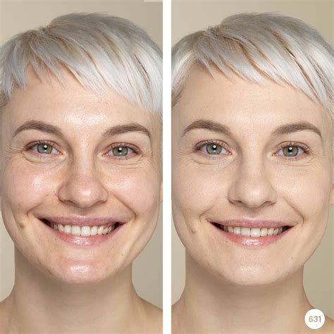 Primerjava kože pred in po nanosu negovalnega olja