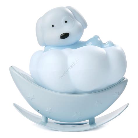 prikupna nočna lučka v obliki živali v otroški sobi