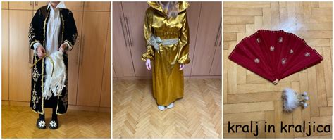 Diagram, ki prikazuje kategorije pustnih kostumov za odrasle, vključno z ženskimi, moškimi in pari.