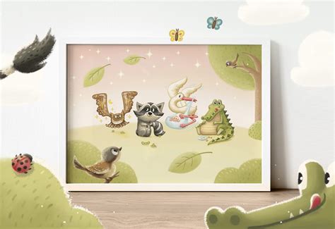 Ilustracija otroških rokic in nogic