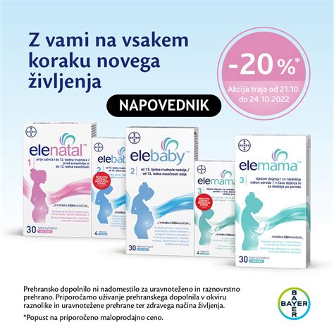 Ženska, ki drži v roki škatlico prehranskega dopolnila Elenatal