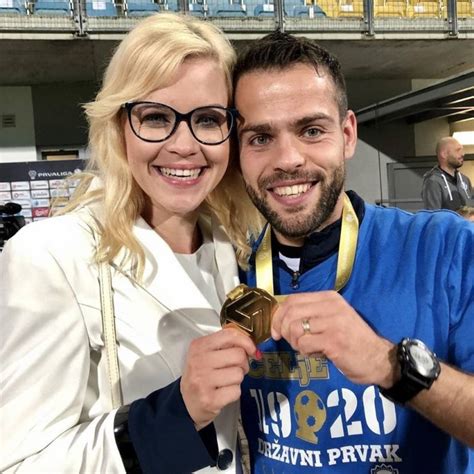 Darja Gajšek in mož Alen Janković