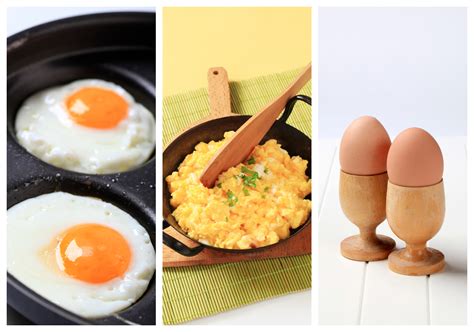 Različne možnosti priprave jajc