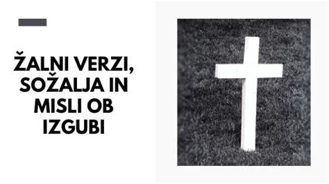 Simboličen prikaz žalosti ob izgubi