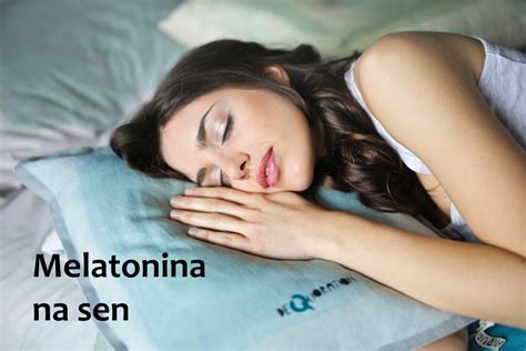 Diagram cirkadialnega ritma in vpliva melatonina na spanje