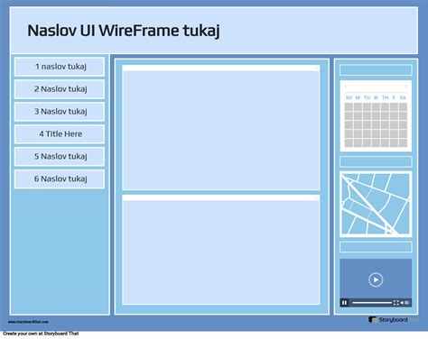Ilustracija uporabniškega vmesnika Google Koledarja