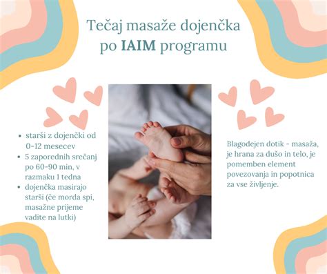 Mlada družina med masažo dojenčka