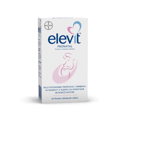 Slika tablete Elevit Pronatal