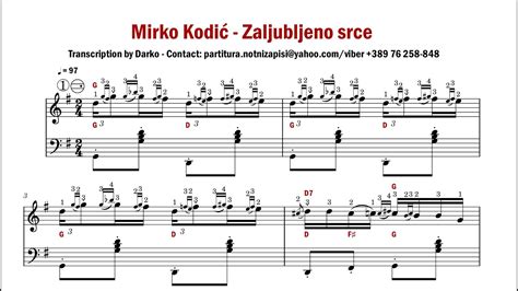 Notni zapis klasične glasbe