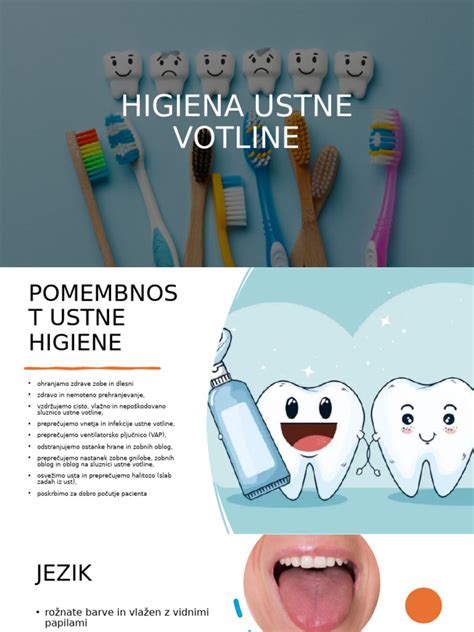 Ilustracija zdrave ustne votline nosečnice