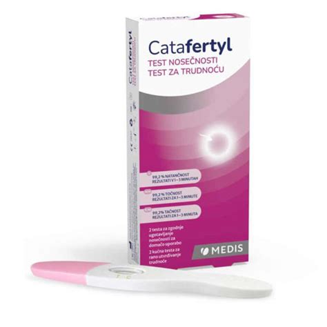 diagram navodil za uporabo testa nosečnosti