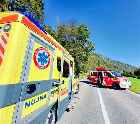 Simbolična fotografija reševalnega vozila