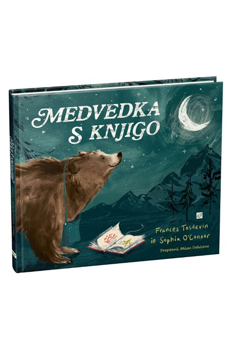 Risba medvedka s klobukom in metulji