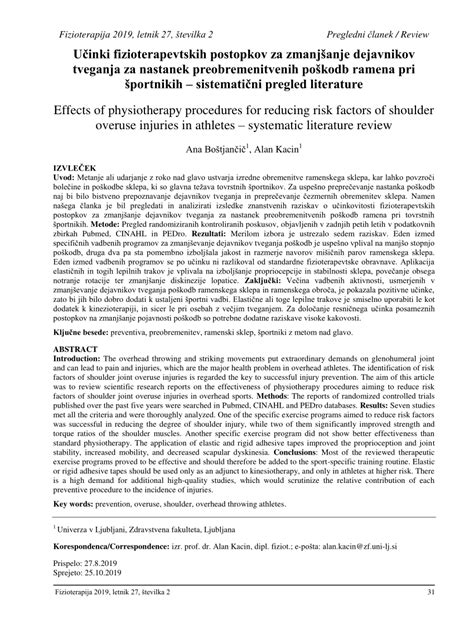 Pregled ključnih dejavnikov za nastanek strij