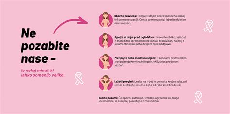 Ženska, ki izvaja samopregled dojk