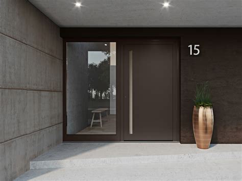 Fotografija štorklje ob vhodnih vratih