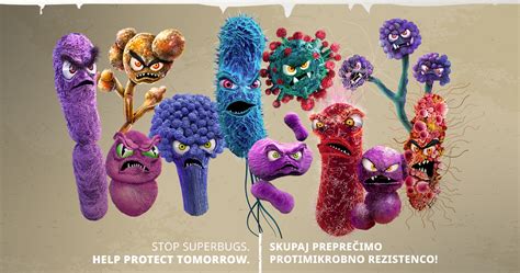 Slika, ki prikazuje spiralo razvoja odpornosti bakterij na antibiotike