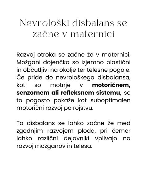 razvoj otrokovih oči v maternici