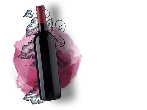 Steklenica vina in kozarec