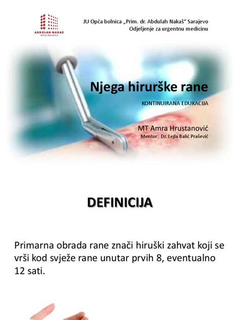 vizualizacija poporodne oskrbe rane