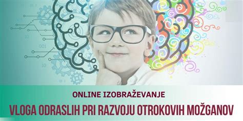 Diagram razvoja otrokovih možganov