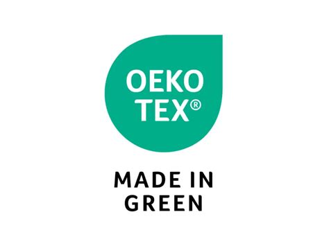 Simbol organskega bombaža in certifikata OEKO-TEX