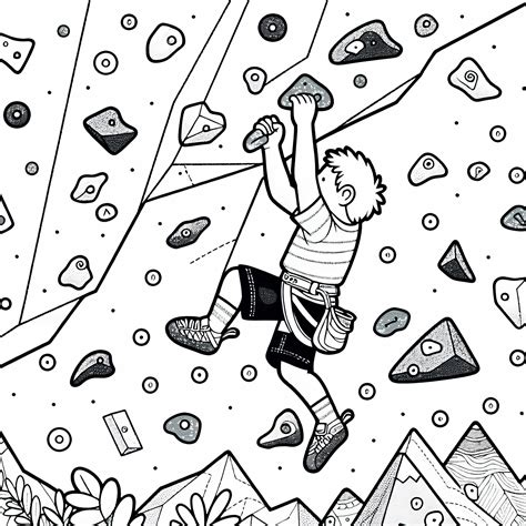 otrok pleza po plezalni steni