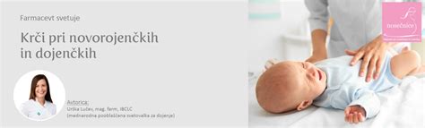 Ilustracija pravilne masaže solznega kanala pri dojenčku