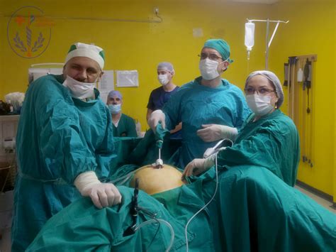 Slika laparoskopske operacije