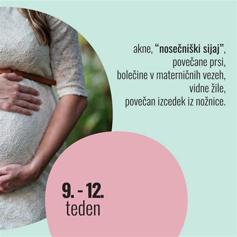 Simptomi zgodnje nosečnosti