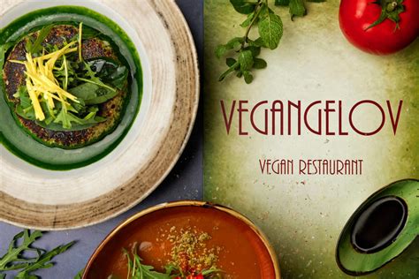 Ilustracija raznolike veganske hrane
