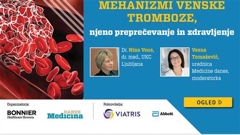 Diagram poteka zdravljenja venske tromboze