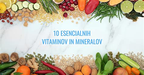 infografika o virih vitaminov in mineralov v hrani