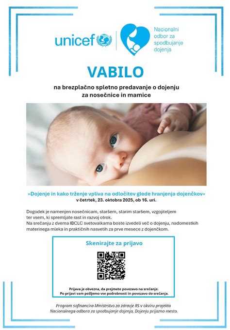 Infografika o koristih dojenja za otroka in mater