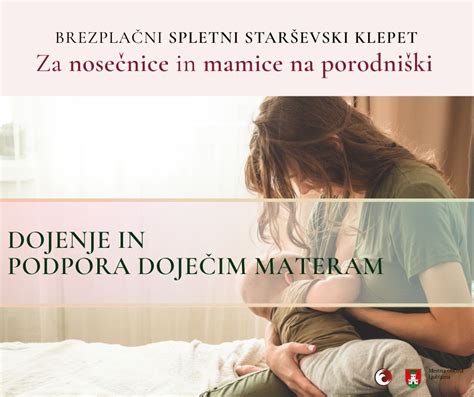 Simbolična slika podpore doječim materam