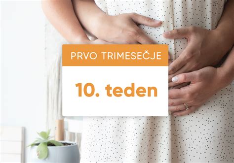 Nosečniški trebušček v 10. tednu nosečnosti