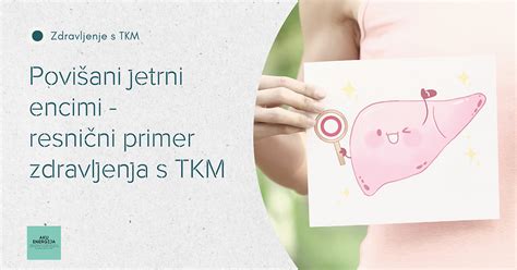 Diagram jetrnih encimov v krvi
