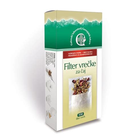 Filter vrečke zeliščnega čaja