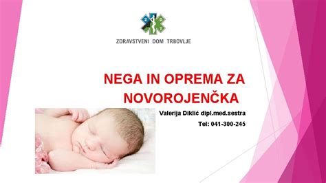 Diagram: Proces oskrbe novorojenčka v izolski porodnišnici